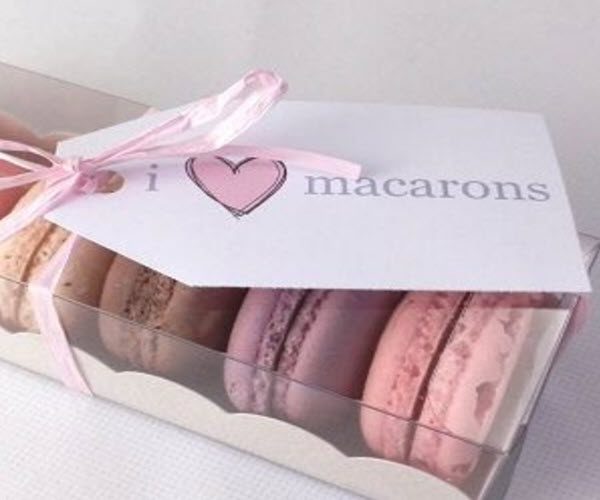 macaron packaging box